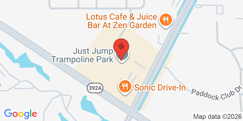 Mapa de la ubicación de Just Jump Trampoline Park
