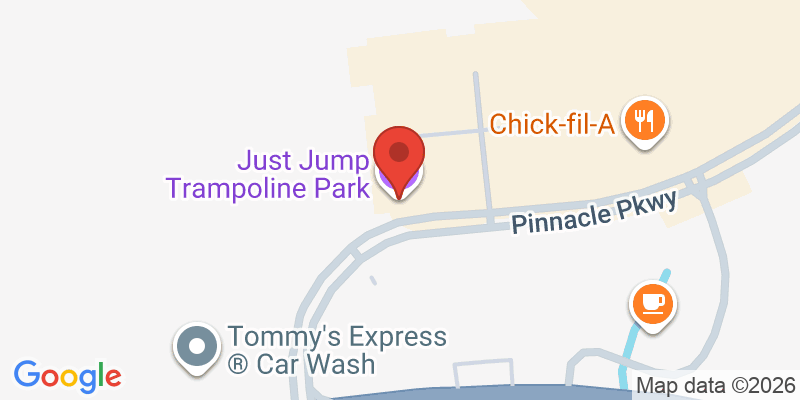 Mapa de la ubicación de Just Jump Trampoline Park