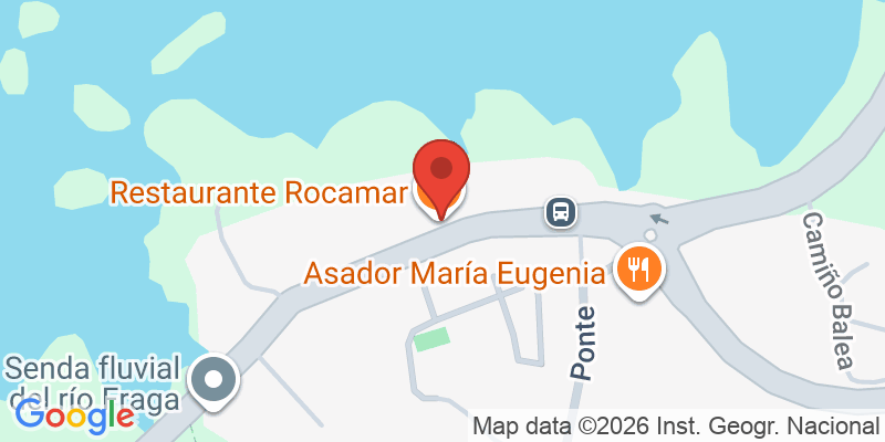 Mapa de la ubicación de Restaurante Rocamar