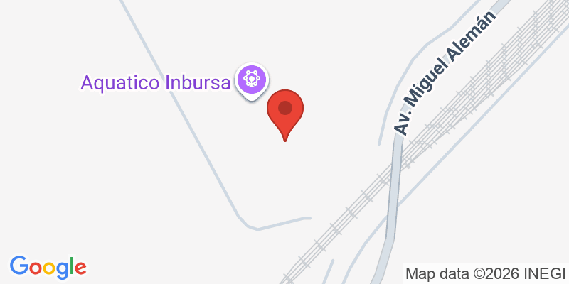 Mapa de la ubicación de Aquatico Inbursa