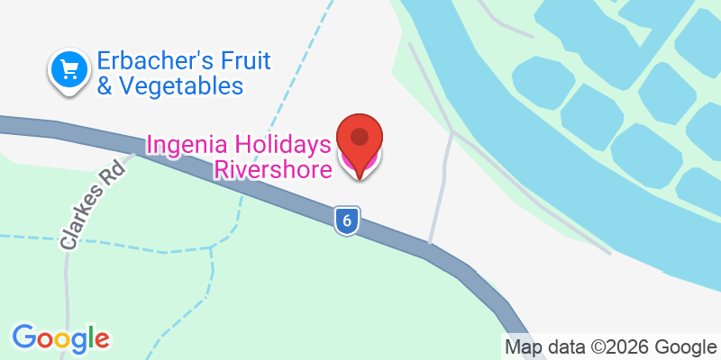 Mapa de la ubicación de Ingenia Holidays Rivershore