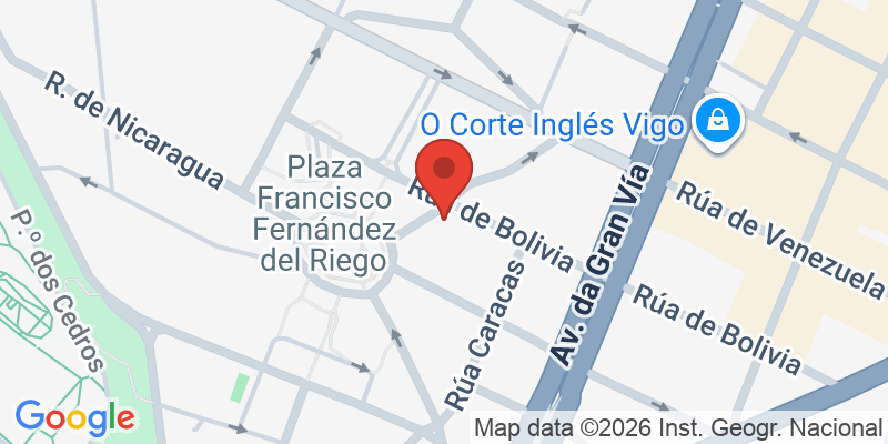 Mapa de la ubicación de Imaxinate! Tienda Regalos Infantil