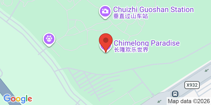 Mapa de la ubicación de Chimelong Paradise