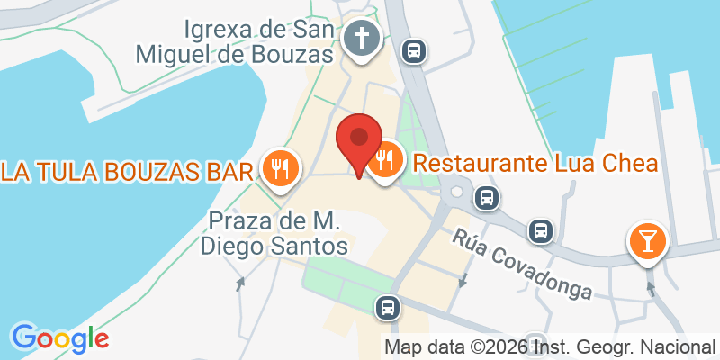 Mapa de la ubicación de Restaurante Lua Chea
