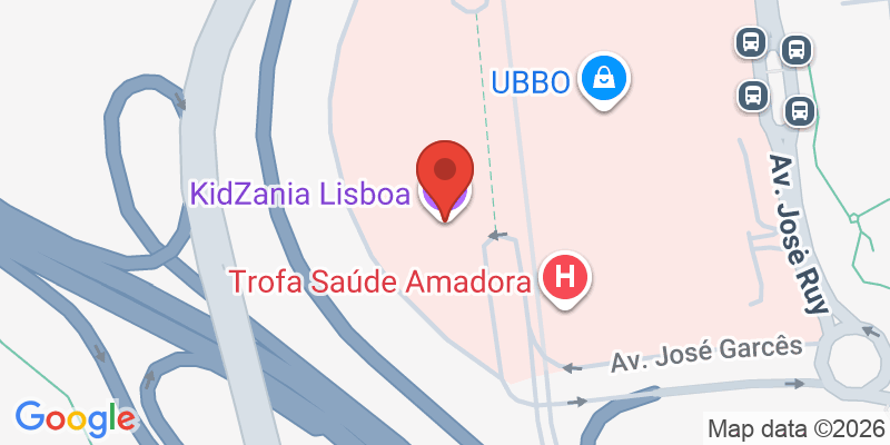 Mapa de la ubicación de KidZania