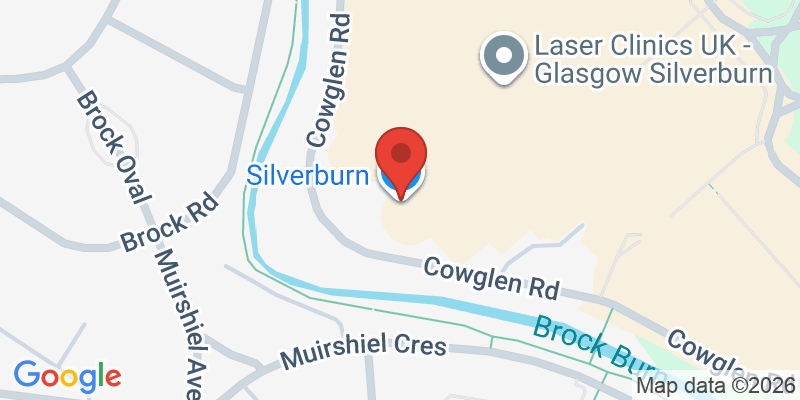Mapa de la ubicación de Silverburn