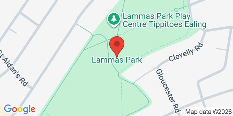 Mapa de la ubicación de Lammas Park