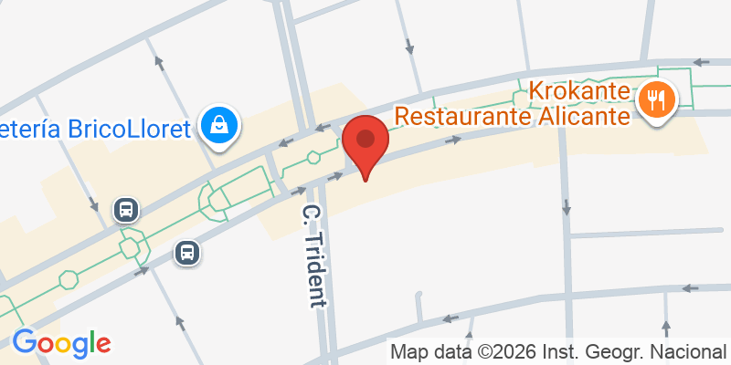 Mapa de la ubicación de Yummy Mamy. Cafeteria, Restaurante &amp; Hamburguesería