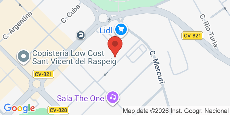 Mapa de la ubicación de El Bosque Mágico