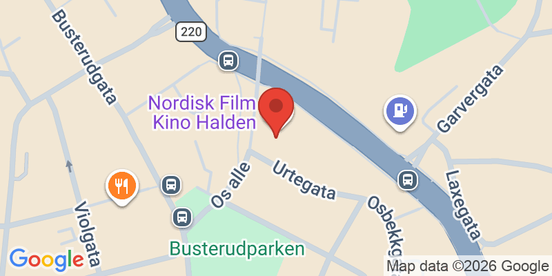 Mapa de la ubicación de Halden library