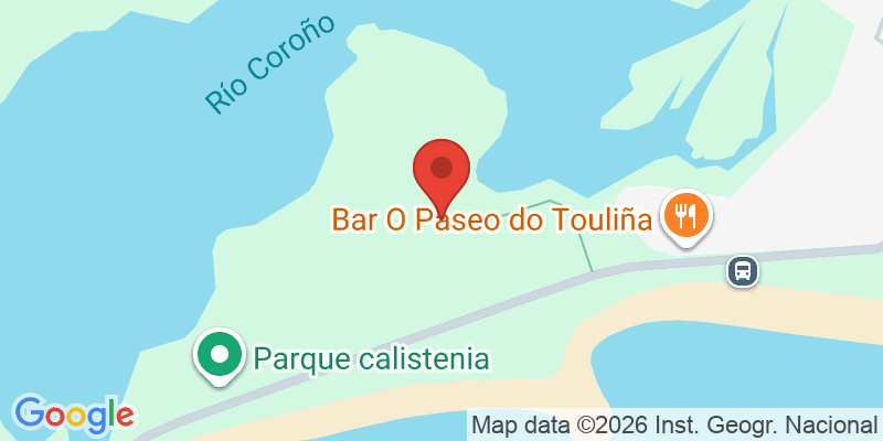 Mapa de la ubicación de Parque Aventura Estuario Rio Coroño