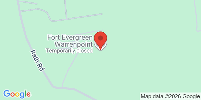 Mapa de la ubicación de Fort Evergreen Warrenpoint