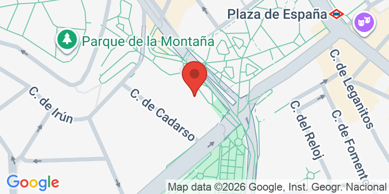 Mapa de la ubicación de Lamucca de Plaza de España