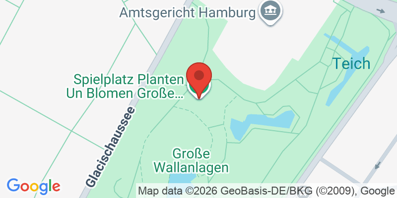 Mapa de la ubicación de Spielplatz Planten Un Blomen Große Wallanlagen
