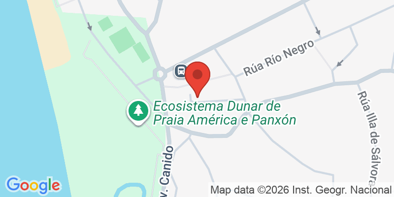 Mapa de la ubicación de Playalandia