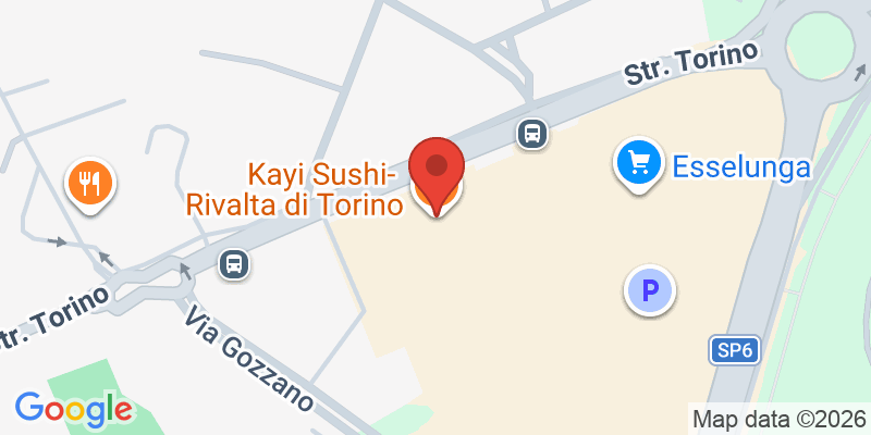 Mapa de la ubicación de Benvenuto Family Restaurant - Rivalta