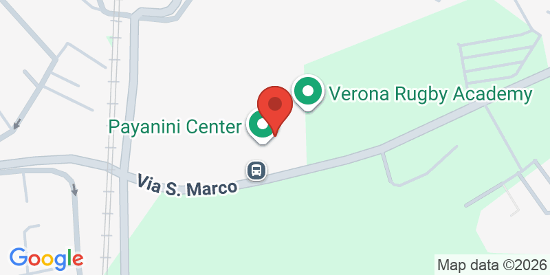 Mapa de la ubicación de Benvenuto Family Restaurant - Verona
