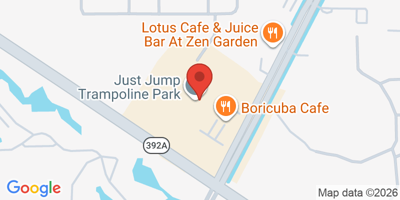 Mapa de la ubicación de Just Jump Trampoline Park