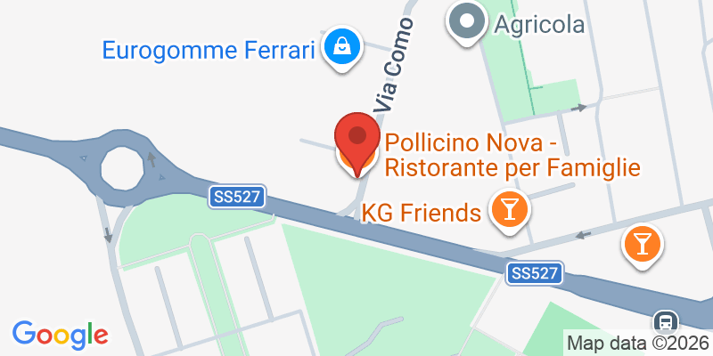 Mapa de la ubicación de Pollicino - Ristorante per Famiglie a Nova Milanese
