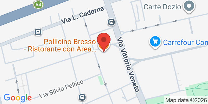 Mapa de la ubicación de Pollicino - Ristorante con Area Bimbi a Bresso