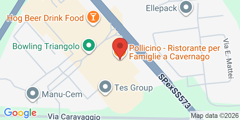 Mapa de la ubicación de Pollicino - Ristorante per Famiglie a Cavernago