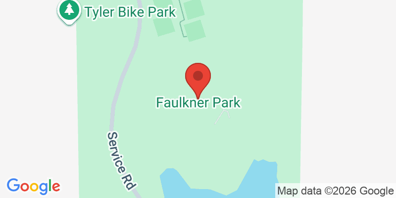 Mapa de la ubicación de Faulkner Park