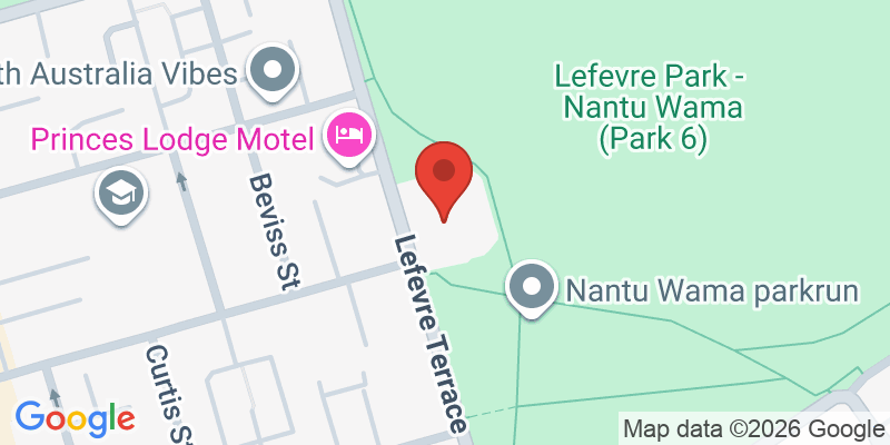 Mapa de la ubicación de Glover (North) Playspace