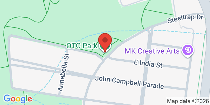 Mapa de la ubicación de OTC Park