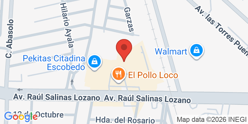 Mapa de la ubicación de Fiesta Tomareto Escobedo