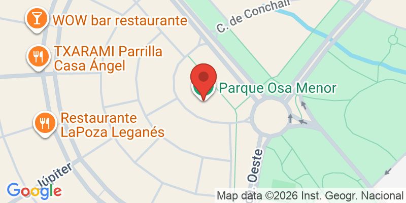 Mapa de la ubicación de Parque Osa Menor