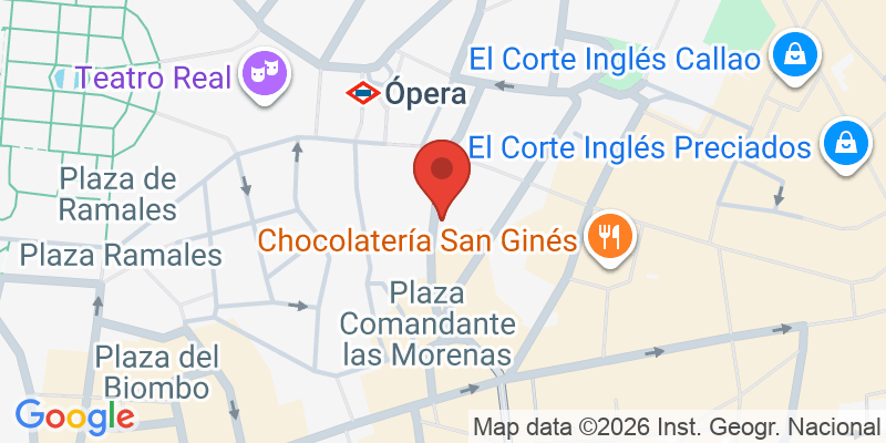 Mapa de la ubicación de La Excéntrica