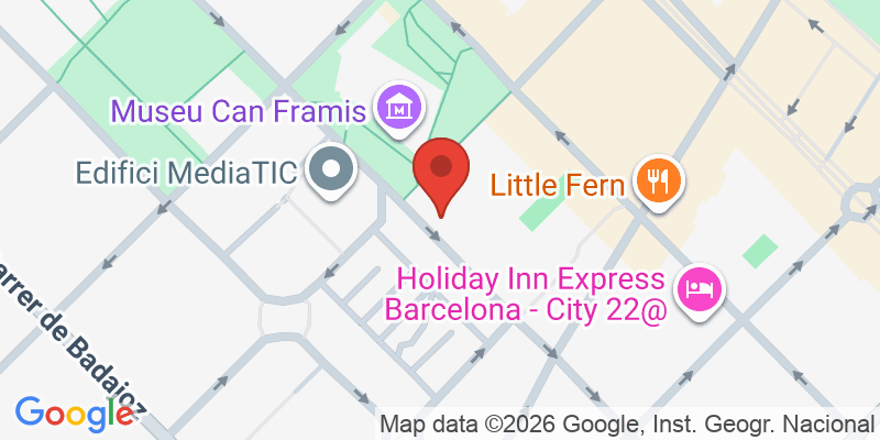 Mapa de la ubicación de Sopa Boronat