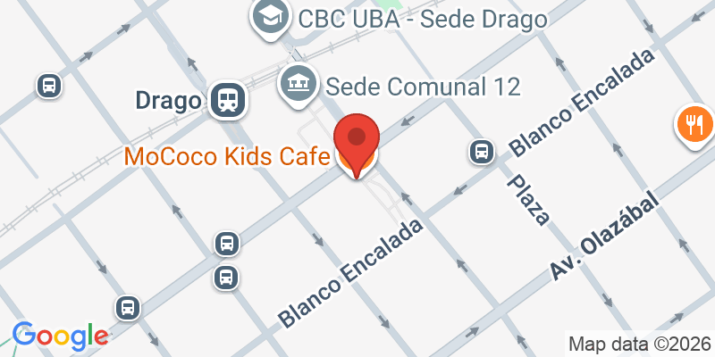 Mapa de la ubicación de MoCoco Kids Cafe