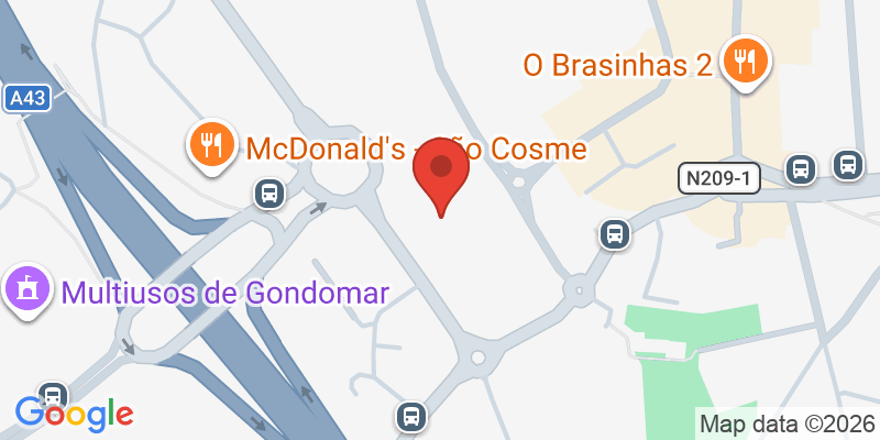 Mapa de la ubicación de Parque infantil - Parque Urbano de Gondomar