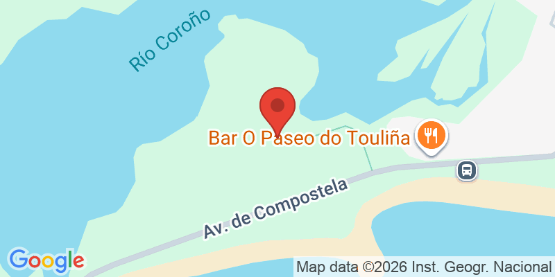 Mapa de la ubicación de Parque Aventura Estuario Rio Coroño