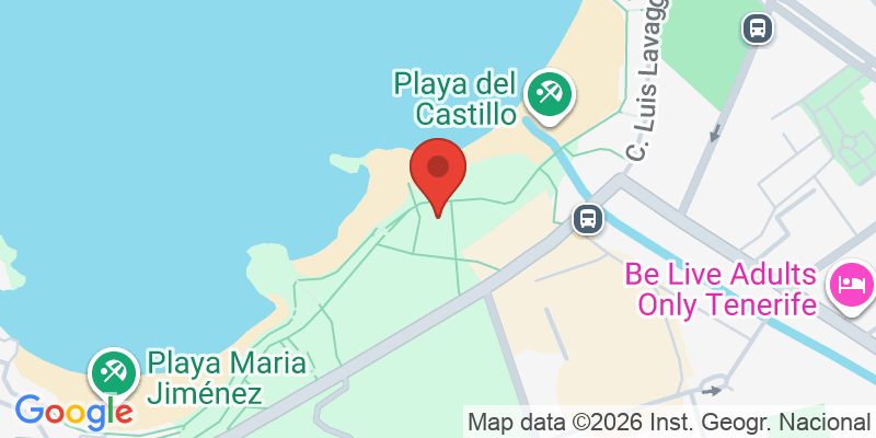 Mapa de la ubicación de Parque Infantil de Playa Jardín