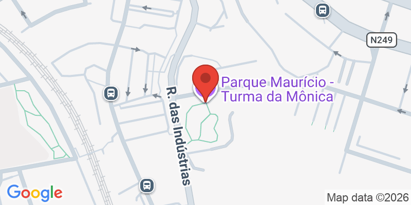 Mapa de la ubicación de Parque Turma da Mônica