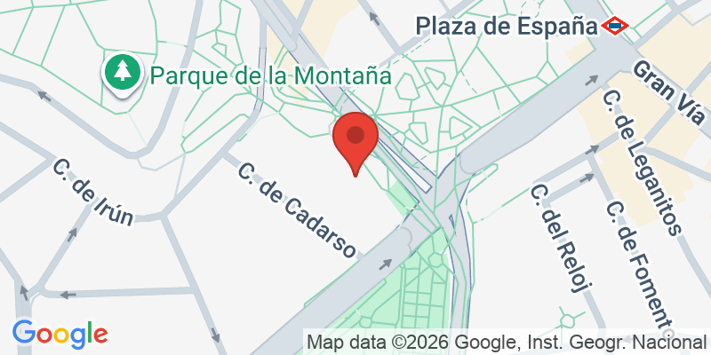 Mapa de la ubicación de Lamucca de Plaza de España