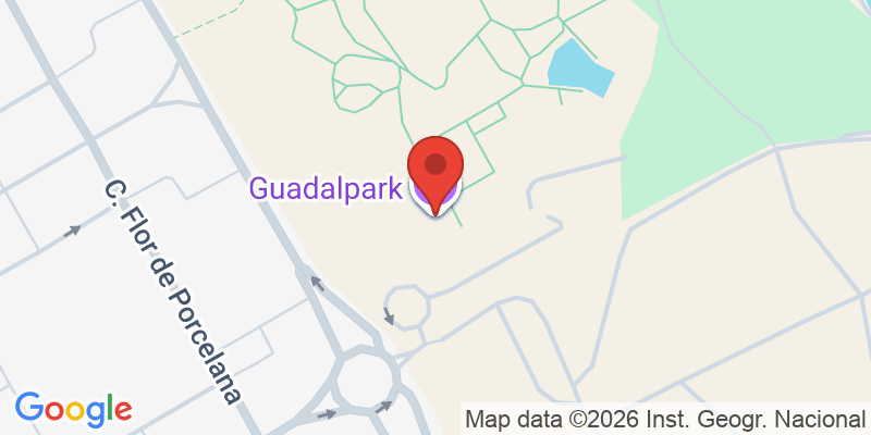 Mapa de la ubicación de Guadalpark