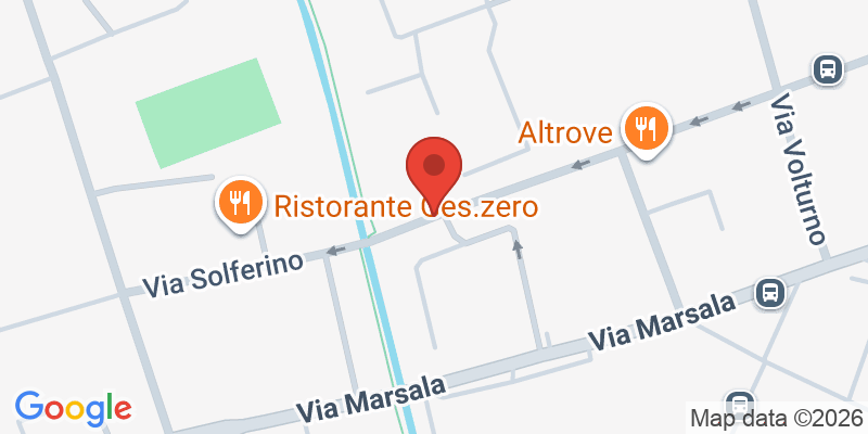 Mapa de la ubicación de Benvenuto Family Restaurant - Monza
