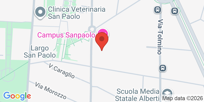 Mapa de la ubicación de Benvenuto Family Restaurant - Torino