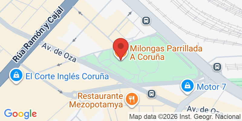 Mapa de la ubicación de Milongas Parrillada A Coruña