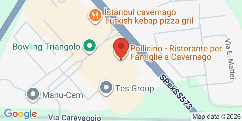 Mapa de la ubicación de Pollicino - Ristorante per Famiglie a Cavernago