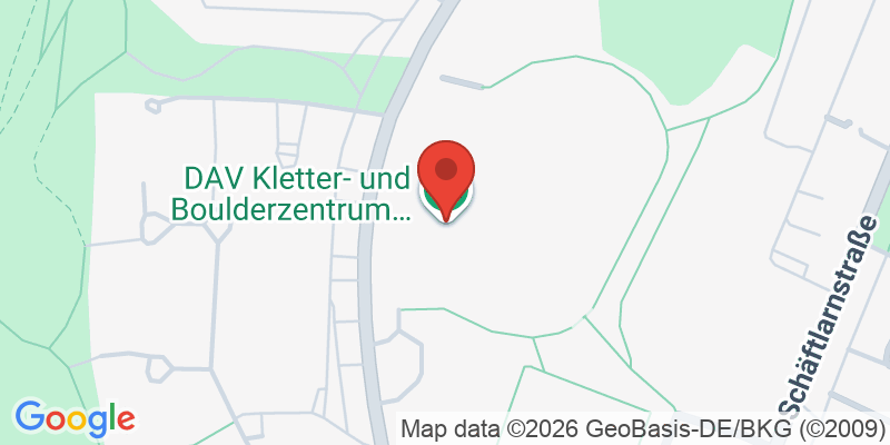 Mapa de la ubicación de DAV Kletter- und Boulderzentrum München-Süd