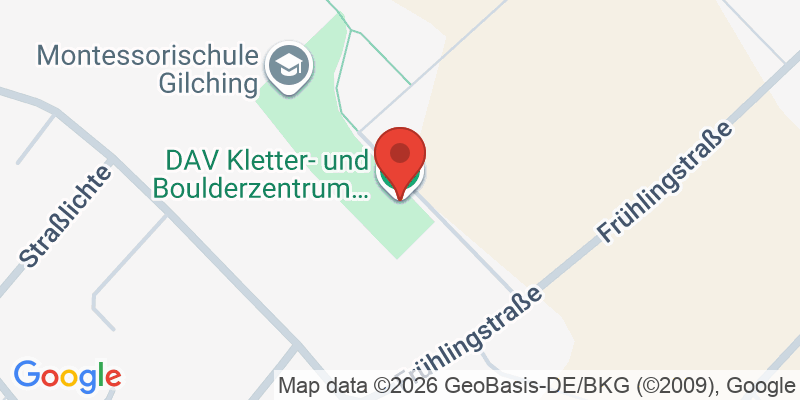 Mapa de la ubicación de DAV Kletter- und Boulderzentrum München-West