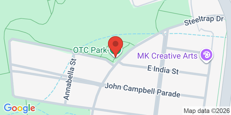 Mapa de la ubicación de OTC Park