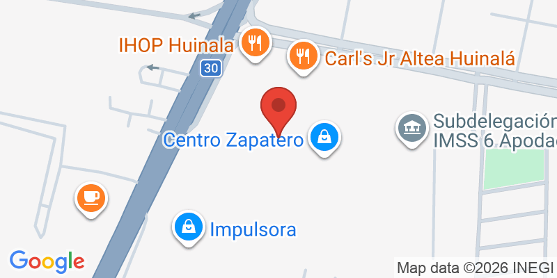 Mapa de la ubicación de Fiesta Tomareto Huinala
