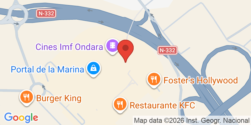 Mapa de la ubicación de Centro Comercial Portal de la Marina