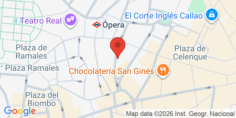 Mapa de la ubicación de La Excéntrica
