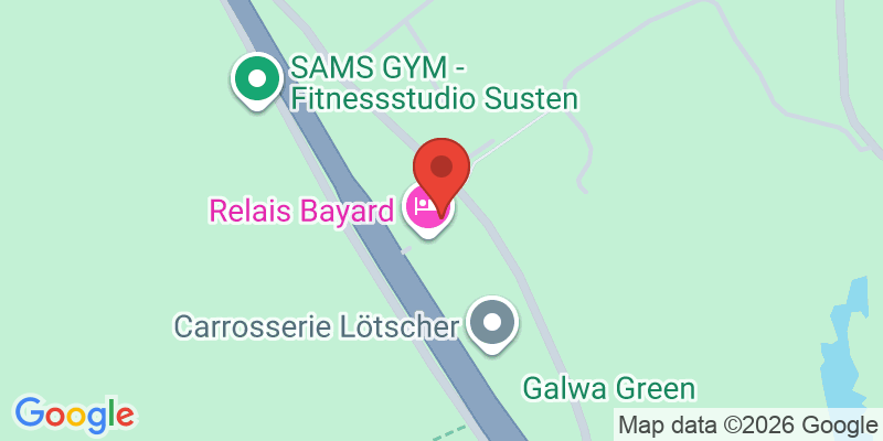 Mapa de la ubicación de Hotel-Restaurant Relais Bayard